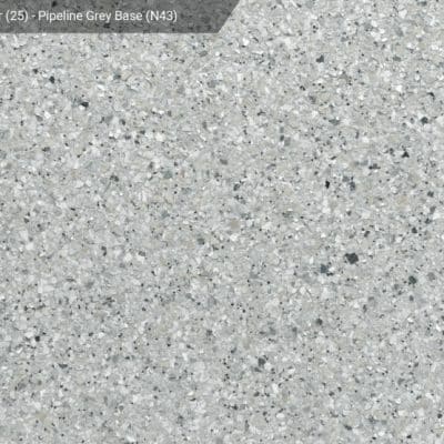 Ash S Silver 25 Pipeline Grey Base N43