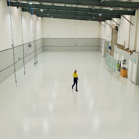 Completed Installation Expoxy Floor