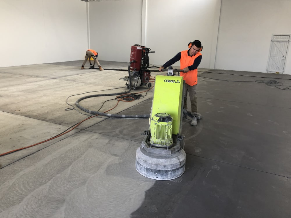 Epoxy Flooring Getting Removed