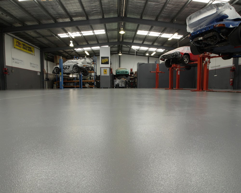 Epoxy Flooring In A Garage