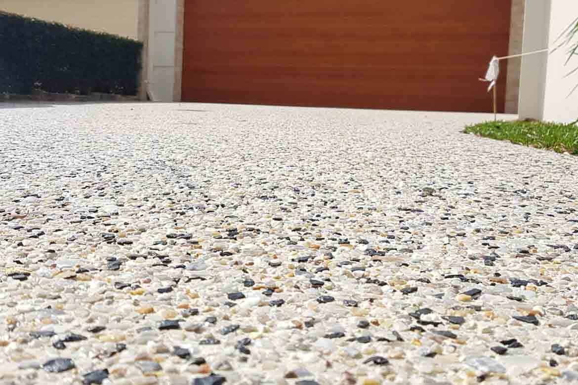 Applying A Exposed Aggregate Concrete Overlay Project Concrete