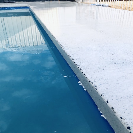 Honed Concrete Pool Areas