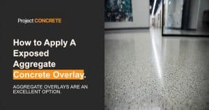 How to Apply A Exposed Aggregate Concrete Overlay