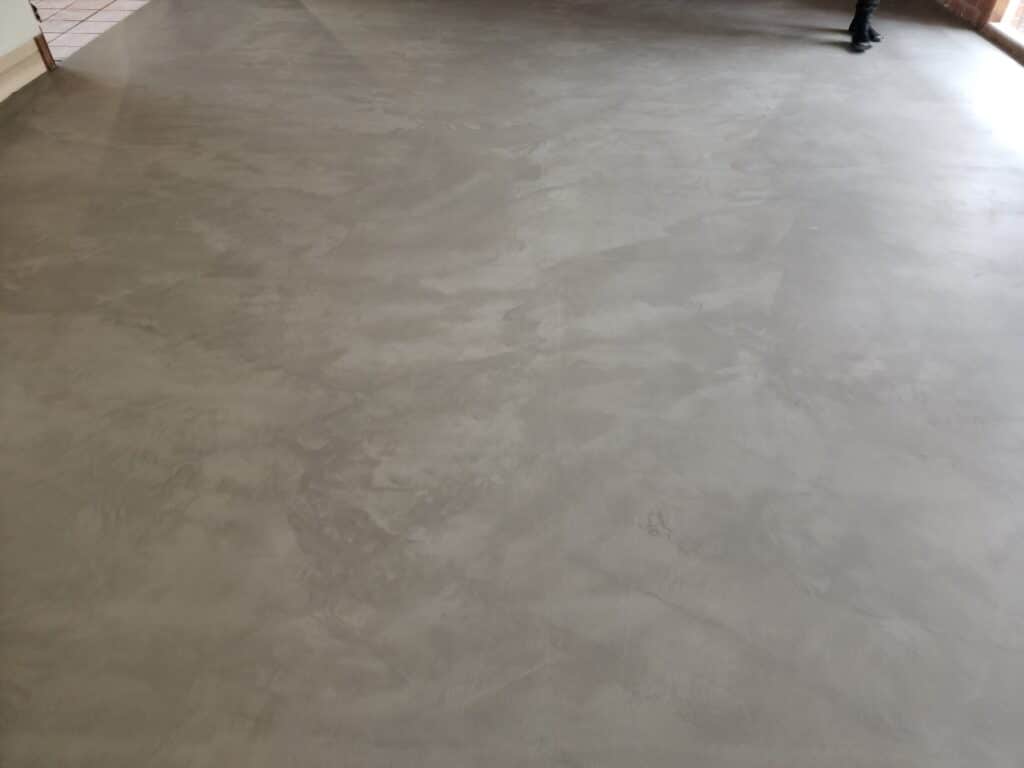 Micro Topping Overlay Floor