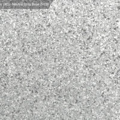 Pebble S Silver 40 Neutral Grey Base N23