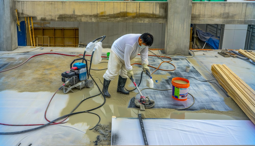 Surface Preparation For Concrete Overlay