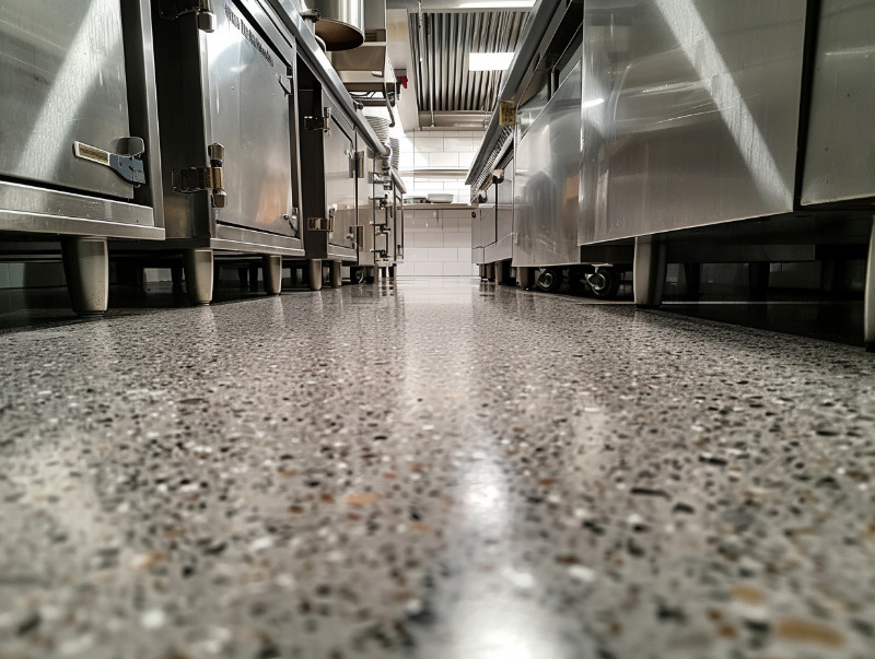 Epoxy Resin Commercial Kitchen Floor