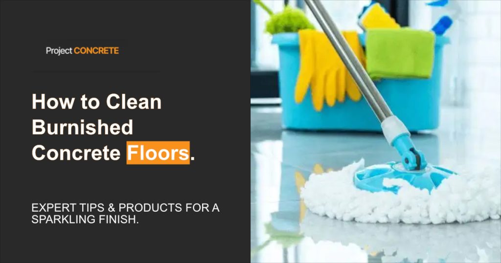 Cleaning Burnished Concrete Floors