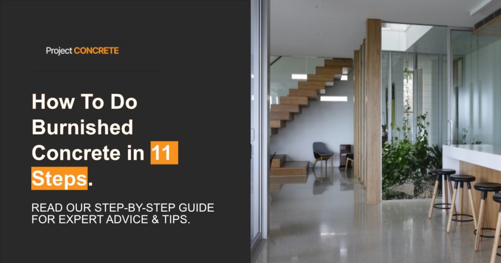 How To Do Burnished Concrete in 11 Steps