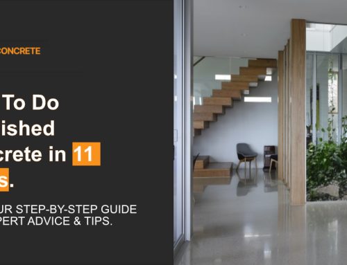 How To Do Burnished Concrete in 11 Steps