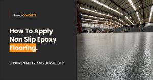 How to Apply Non Slip Epoxy Flooring