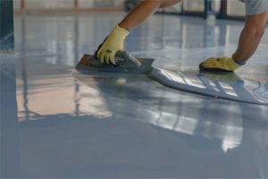 installation Process of Metallic Epoxy Floors