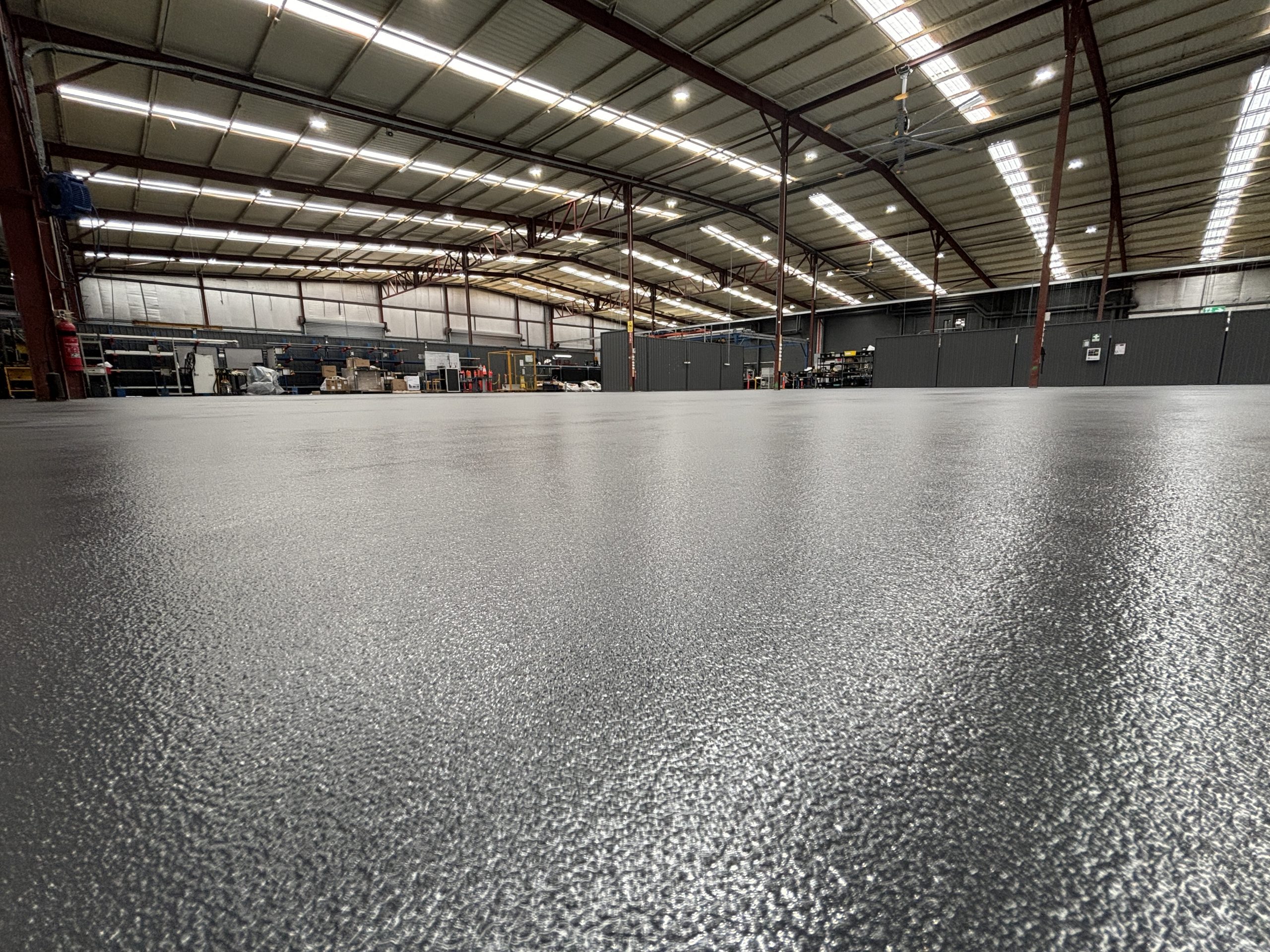 Immersive Tech warehouse epoxy floor finish